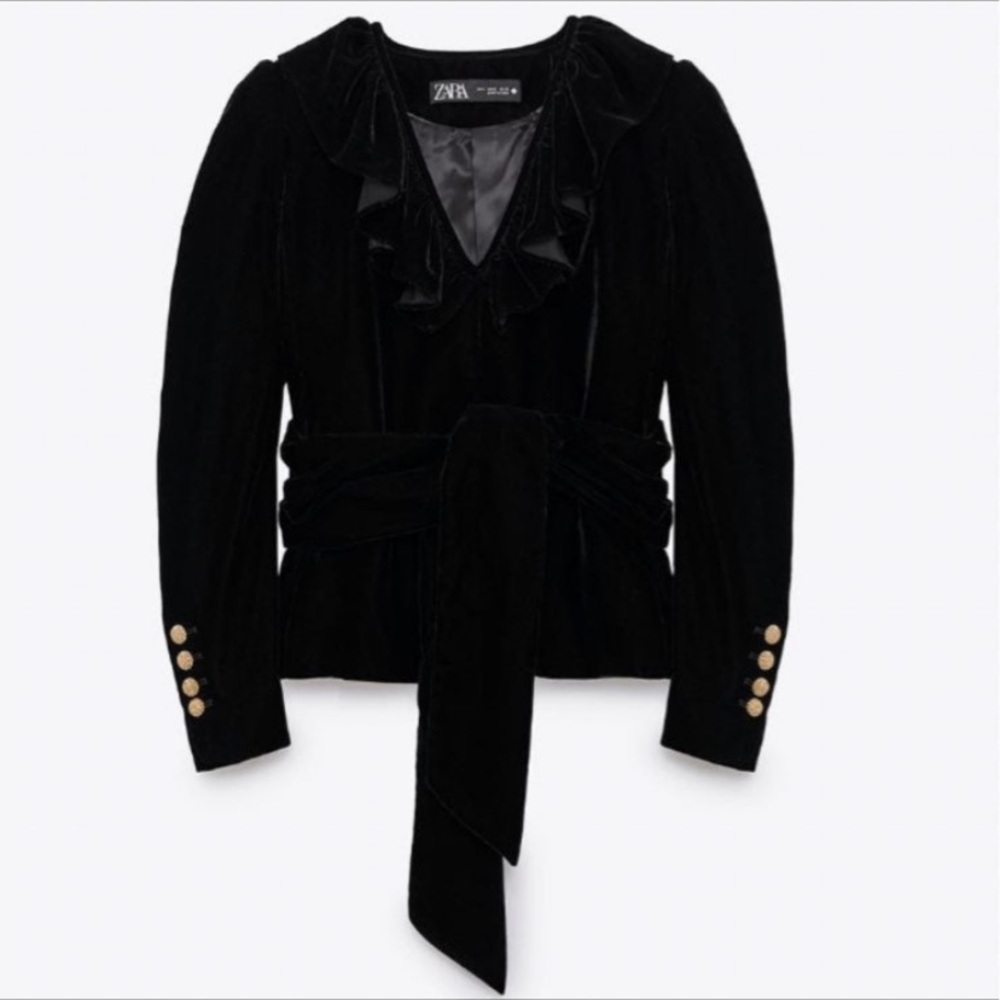 Zara Velvet blazer